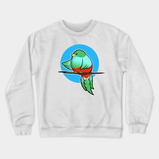 Cute Resplendent Quetzal Crewneck Sweatshirt